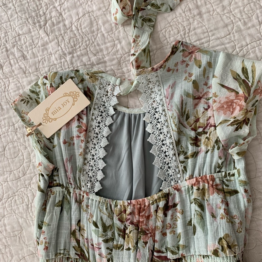 NWT ~ size 10 Joyfolie Janira Blue Floral